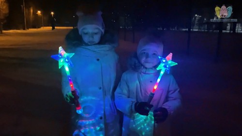 2 grandes varitas azules intermitentes LED Glow Star Sticks iluminan la varita de estrellas del bastón - Imagen 5 de 10