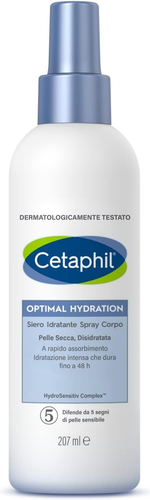 Cetaphil Optimal Hydration, Skincare, Siero Idratante Spray Corpo, per Pelle Sec - Foto 9 di 12