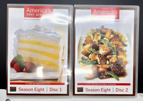 3 America’s Test Kitchen Sets- Seasons 6, 7 & 8 PBS TV Series 12 Recipe DVD Lot - Picture 11 of 16