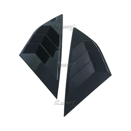 Black Side Window Louver Shutter Cover For 12-18 Ford Focus ST RS MK3 Hatchback - Bild 2 von 3