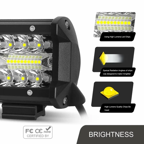 LED Fog Light Pods+ Hood Ditch Mount Bracket +Wiring For 1995-2004 Tacoma Tacoma - Bild 11 von 20