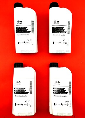 Original Opel Coolant Concentrate 4 Liters Up To -37°C Blue - 95599870