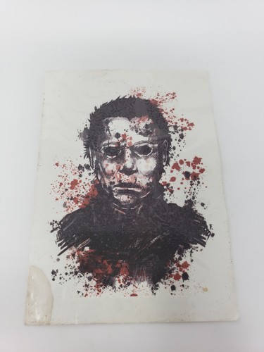 Lote de 4 tatuajes de terror temporales Michael Myers truco o trato Sam Chucky Tiff - Imagen 3 de 6