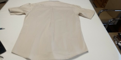 Ea.St schönes Herren Tunierhemd beige/weiß gute Qualität Herren  Tunier Größe L  - Bild 6 von 24