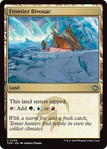 Frontier Bivouac - Tarkir: Dragonstorm TDM - 0256 - MTG Magic - Picture 3 of 3