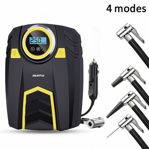 Digital Corded Car Tyre Inflator Pump Portable 150PSI Air Compressor LED Light - Picture 10 of 13