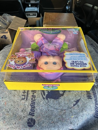 Cabbage Patch Kids Baby So Real 14” Interactive Blonde Baby Doll Jeremy Reed - Picture 6 of 11