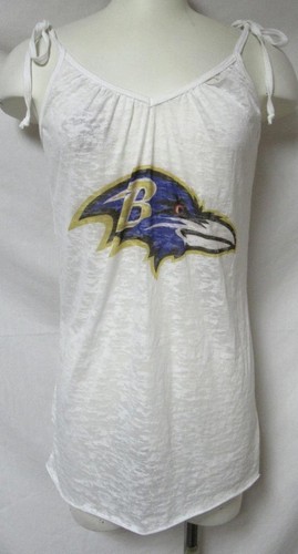 Touch by Alyssa Milano Baltimore Ravens Womens Size XL Sheer Tank Top C1 5936 - Picture 1 of 3
