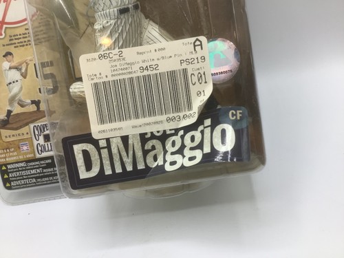 NYYankees Joe DiMaggio - 2007 MLB McFarlane Cooperstown Collection Serie 4 - Imagen 2 de 6