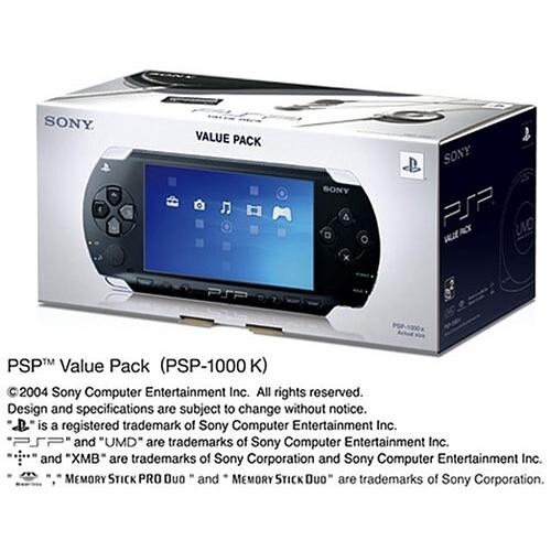 PSP "PlayStation Portable" Value Pack (PSP-1000K) (with box theory) - Picture 1 of 1
