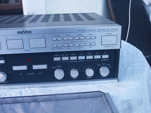ReVox B251 Highend Stereo Verstärker Amplifier Rarität mit Fernbedienung B201CD - Bild 4 von 9