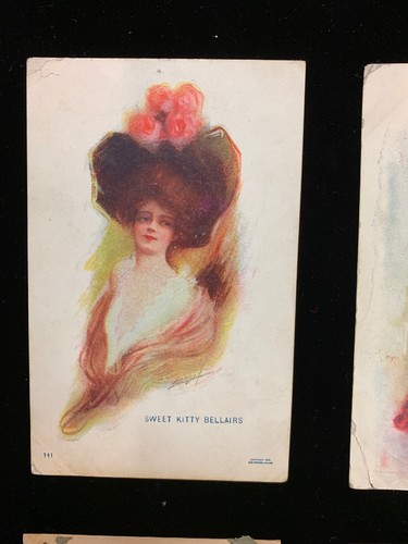 Vintage 1900's Postcards (8) Interesting ladies divided and undivided backs - Picture 2 of 10