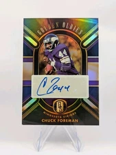 2024 Panini Gold Standard - Sapphire 7 /10 Chuck Foreman No.GO-CFN