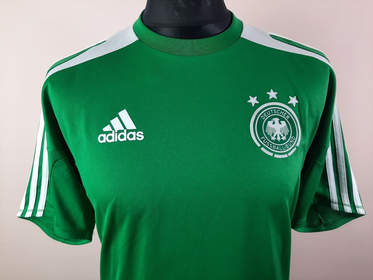 Ozil #8 Germany 2012 ADIDAS Training Green Football Shirt