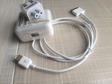 A1070 Apple iPod Power Adapter  30Pin to 6Pin Firewire FW Charging Data Cable