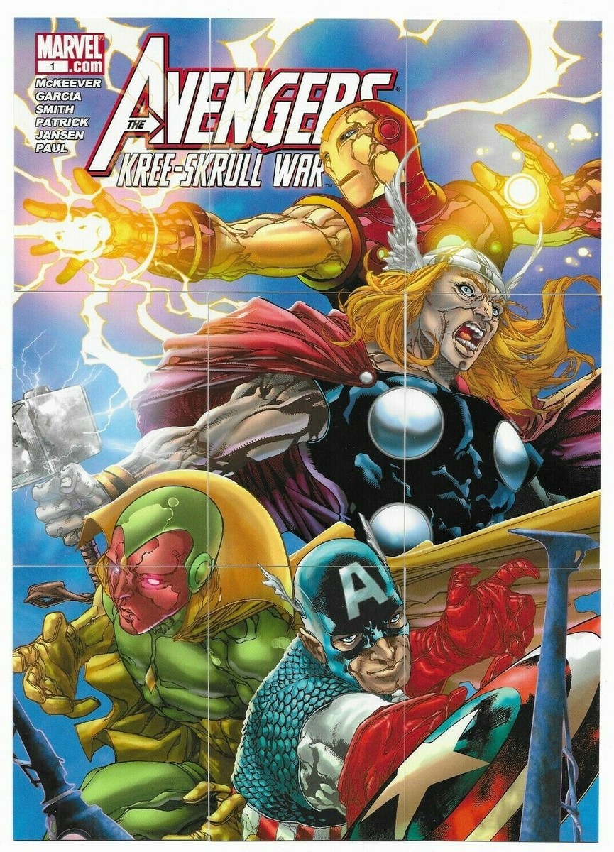 マーベル　アベンジャーズ　kree-skrull war　トレカ　未開封　①箱 Avengers: Kree-Skrull War Marvel Trading Cards - Sealed Box