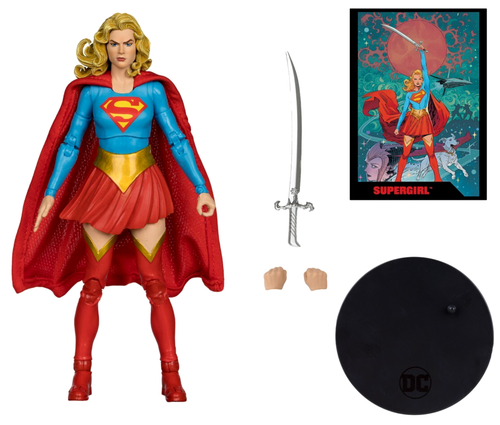 MCFARLANE TOYS DC DIRECT SUPERGIRL WOMAN OF TOMORROW PAGE PUNCHER - W/COMIC BOOK - Picture 2 of 4