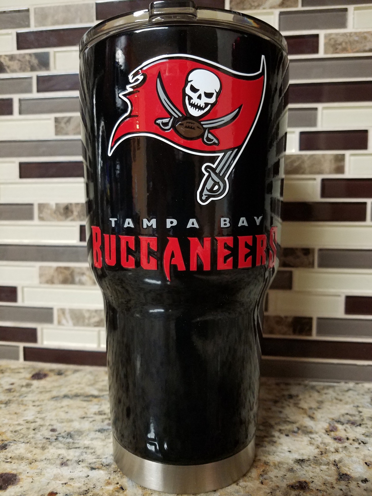 Tampa Bucs Powder Coated Tumbler (20 or 30 oz) - FREE SHIPPING Tampa Bucs Powder Coated Tumbler (20 or 30 oz) - FREE SHIPPING