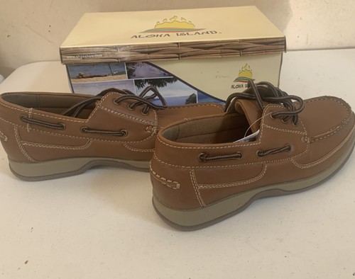 Aloha Island Men's Loafers Size 9 - Brand New, Stylish & Comfortable Footwear - Picture 7 of 9