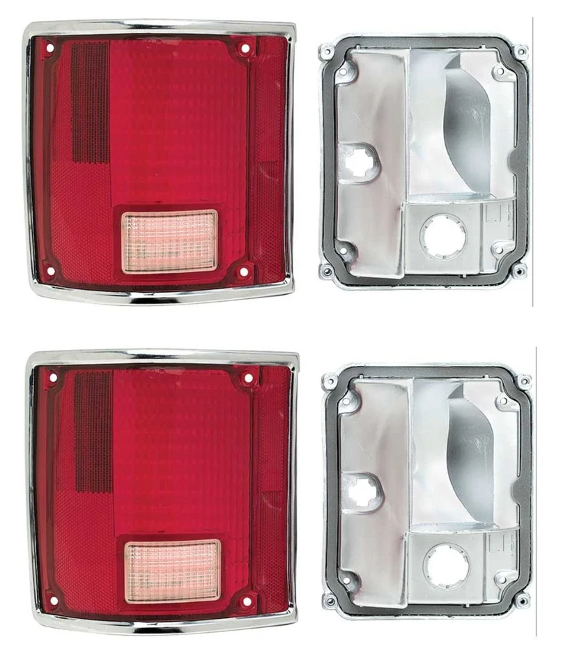 1978 - 86 雪佛兰卡车/郊区,1987 - 91 Blazer LED 尾灯总成套装 — 第 4/4 张图片