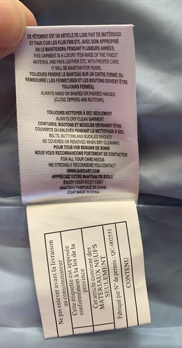 Sicily Emma schwarze vegane gefütterte Kunstfell Daumenlöcher wattierte Jacke Größe Small - Bild 10 von 18