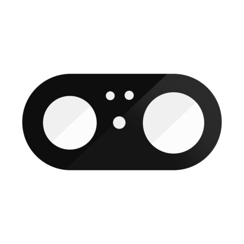 Lentille Caméra Arrière pour Google Pixel 8, 100% Compatible Avizar Noir - Photo 1/4