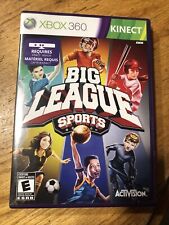 Big League Sports (Microsoft Xbox 360, 2011) Case And Manual Only
