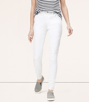 loft high waist skinny
