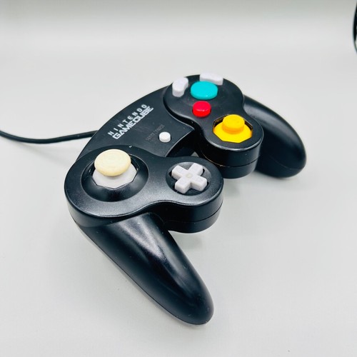 NINTENDO GAMECUBE CONTROLLER SCHWARZ 💎 ORIGINAL PAD JOYSTICK GAMECUBE TOP 🎁 - Bild 3 von 4