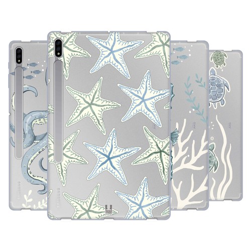 HEAD CASE DESIGNS COASTAL ART SOFT GEL CASE FOR SAMSUNG TABLETS 1 - Picture 1 of 11