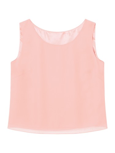 Mujeres Cuello Redondo Chaleco Prendas para el torso Verano Chifón Capa Camiseta sin mangas Suelta Calce Camisetas - Imagen 14 de 109