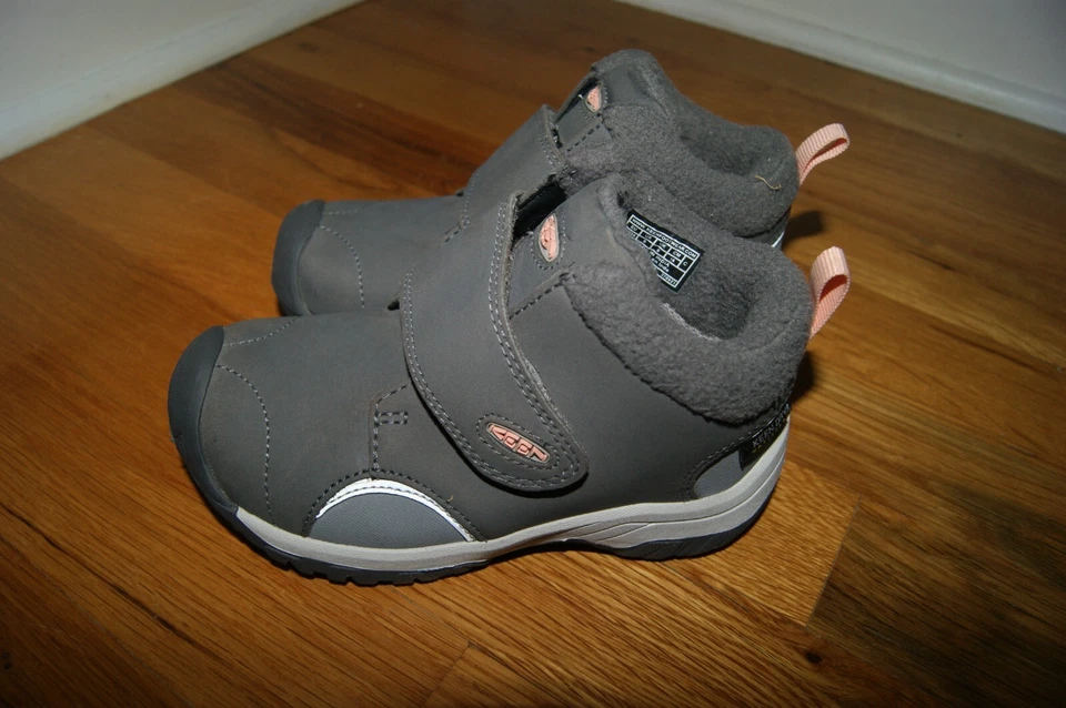 Zapatos Keen Kootenay III Mid WP Acero Gris/Rosa Polvoriento Niño Pequeño Talla 9 Foto 4 de 4