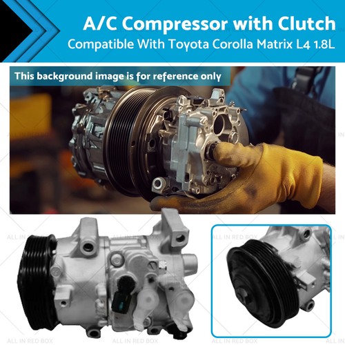 A/C Compressor with Clutch Suitable for Toyota Corolla 1.8L 2011-2014 ...