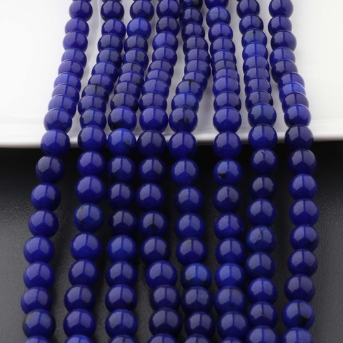 Natural Stone Gemstone Charm Crafts Loose Round Beads DIY Bracelets Necklaces - Picture 108 of 289