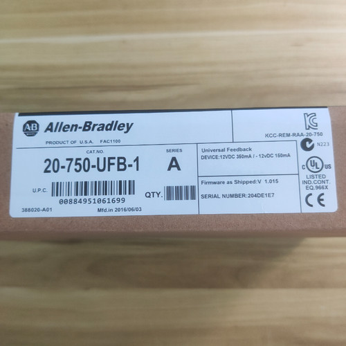20-750-UFB-1 Allen-Bradley Universal Feedback Module 20750UFB1 - Picture 5 of 6