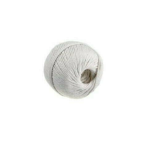 2 White 16-ply Butchers Ball of Twine - 600 Ft -Poly-Cotton Blend Kitchen String - Picture 2 of 3