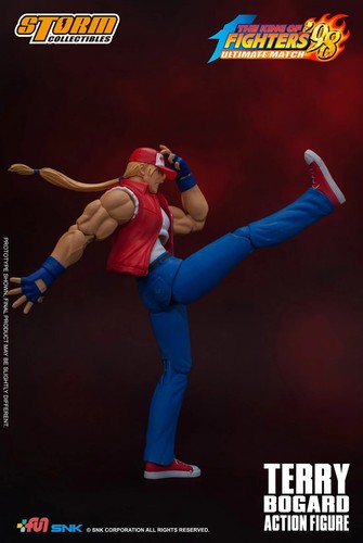 Original Storm Toys 1/12 KOF 98 TERRY BOGARD Full Set Action Figure Model - Picture 5 of 13