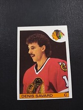 1985-86 Topps Denis Savard #73 Chicago Blackhawks🏒🏒💥 EX 