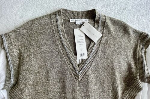 Maglione Veronica Barba Iliana Media Mista Colore Verde Esercito Lino Taglia S $395 - Foto 3 di 8