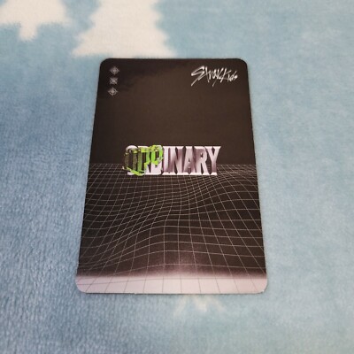 oddinary スンミン③ Stray Kids 6th Mini Album ODDINARY Seungmin Type-1 Photo Card