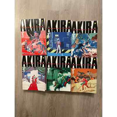Akira Manga Volume 1,2,3,4,5,6 Complete - English | eBay