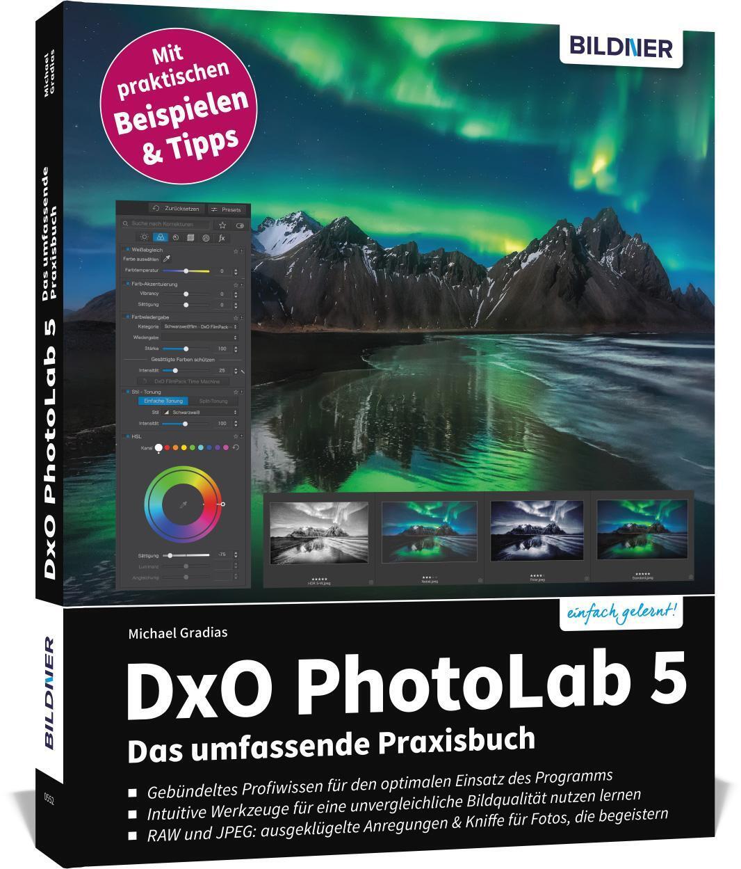 Thumbnail - Dxo Photolab 5 - Das Umfassende Praxisbuch | Michael Gradias |