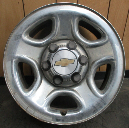 2001-2003 SILVERADO 1500 PICKUP 16x6.5, 6 lug steel wheel OEM P/N-09593915