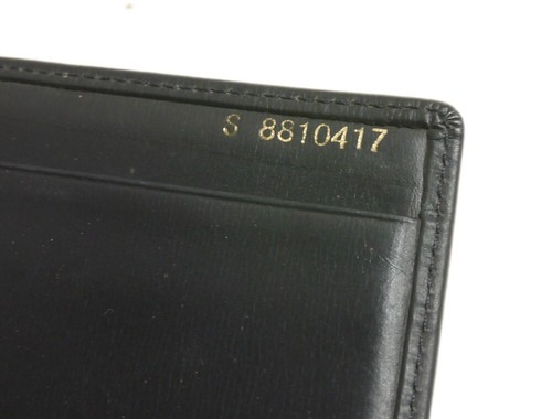 Authentique housse pour ventes exceptionnelles carnet Cartier ligne saphir cuir #2065