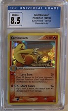 CGC 8.5 Combusken EX Emerald 25/106 Reverse Holographic Pokemon Card