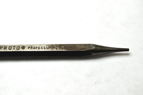 Proto Profi Werkzeuge Stahl Locher, 1/4" x 1/16" Stiftkopf, 3-7/8" Länge #47 - Bild 4 von 7