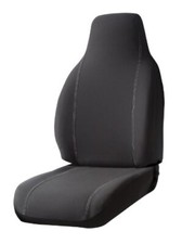 FIA SP8237BLAC Custom Fit Rear Seat Cover Split Seat 60/40 - Poly-Cotton, (Black