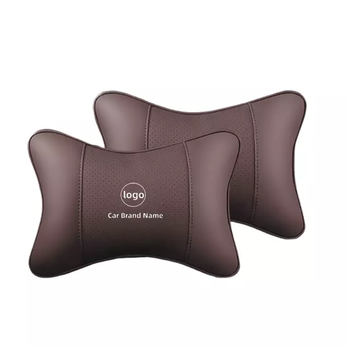 Universal Car Neck Pillow Breathe Cushion Headrest Pillow Leather For Honda - Picture 4 of 16