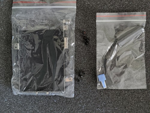 Dell Latitude E5570 HDD Cable Connector 4G9GN + Caddy Frame Bracket 0VX90N USA - Afbeelding 2 van 3
