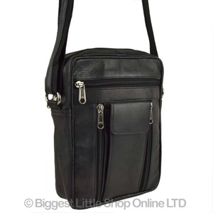 Gents Bag New By Handy Black Manbag Leather Cross Body Travel UVpSzMGq